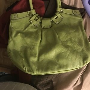 Green purse
